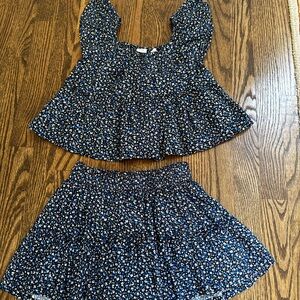GAP Kids Blue Floral Dress